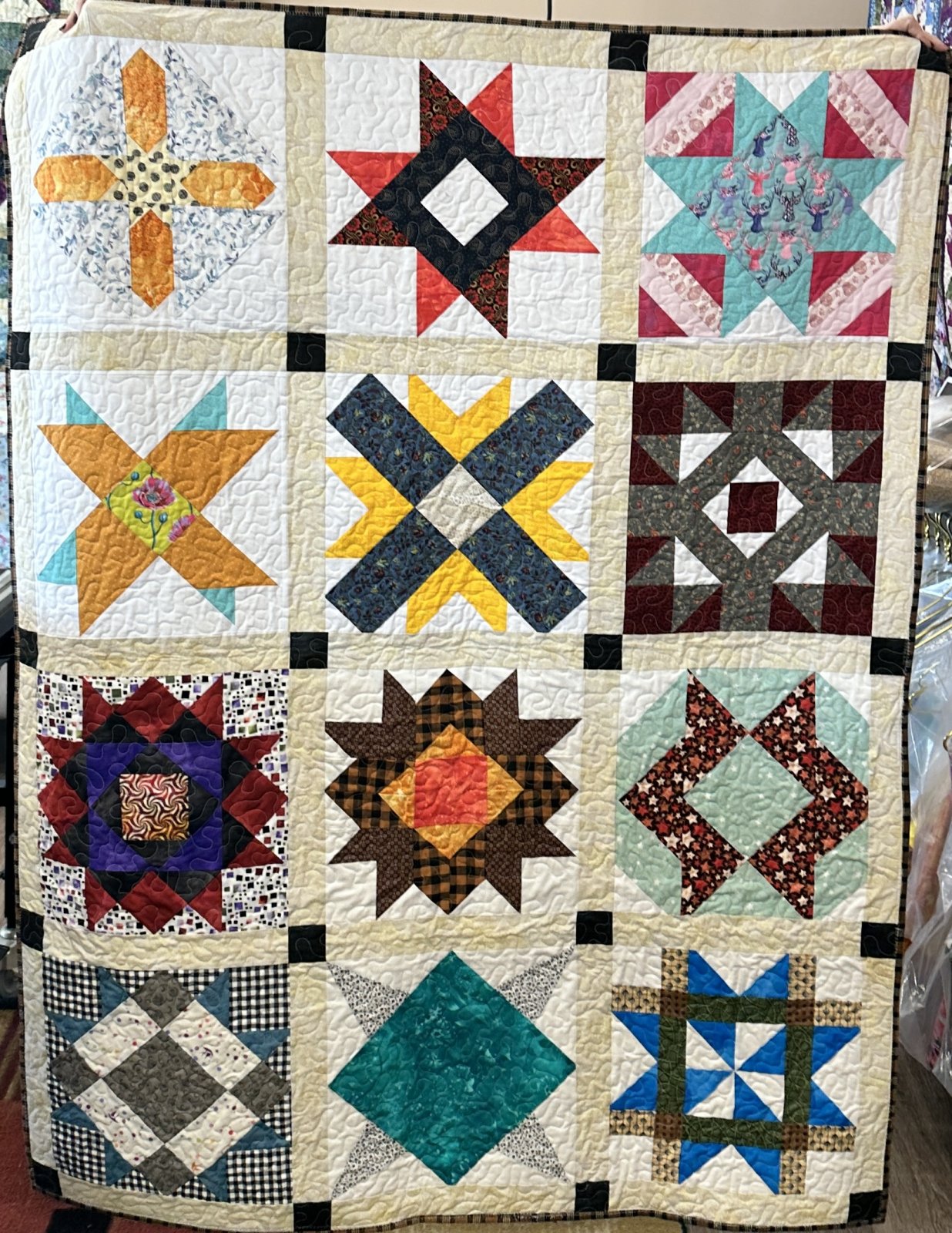 STARS ACROSS THE DECADES QUILT Fourth Quarter Top Shelf Quilts